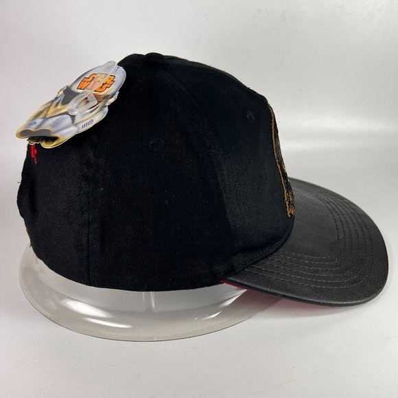 Disney Chewbacca Snapback Cap Hat Black Star Wars Lucasfilm Theme Park Mens - Picture 5 of 15